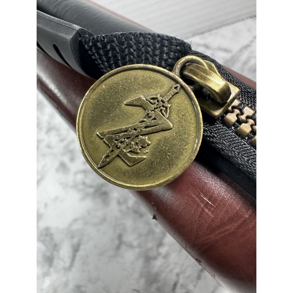 Nintendo Switch Legend of Zelda Breath of the Wild Brown Leather Carrying Case - Picture 6 of 9